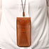 Exclusive leather eyeglasses/Smartphone holder Large size